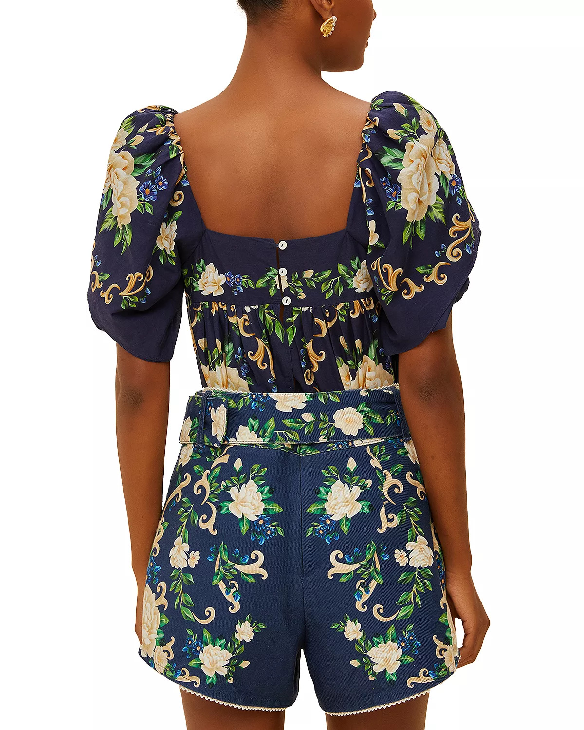 Flower Tapestry Shorts - 3