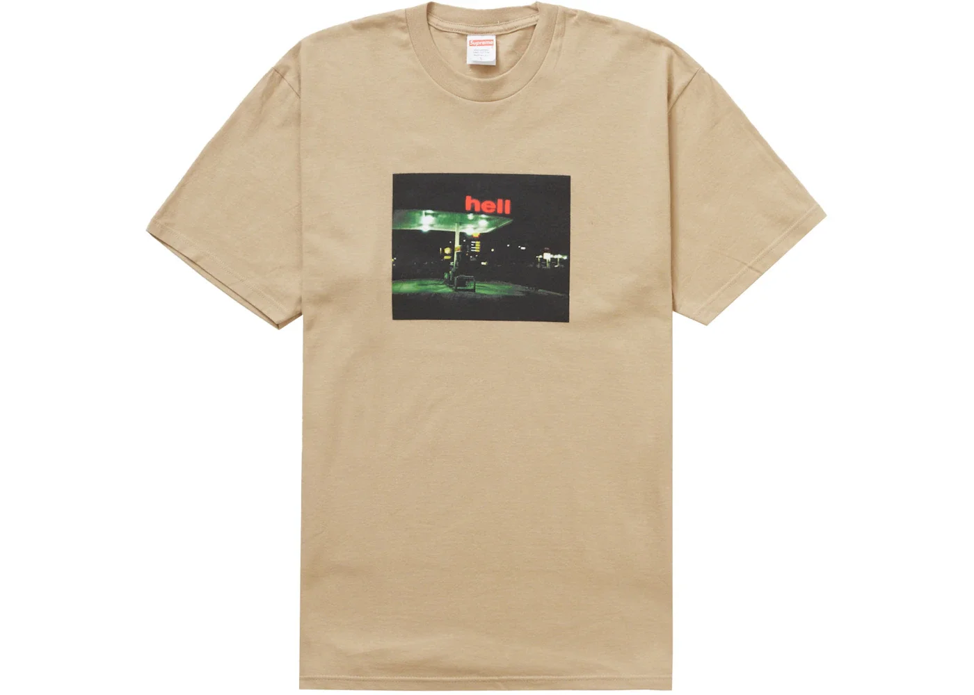 Supreme Hell Tee Khaki - 1