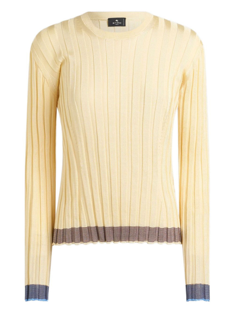ribbed sweater 1