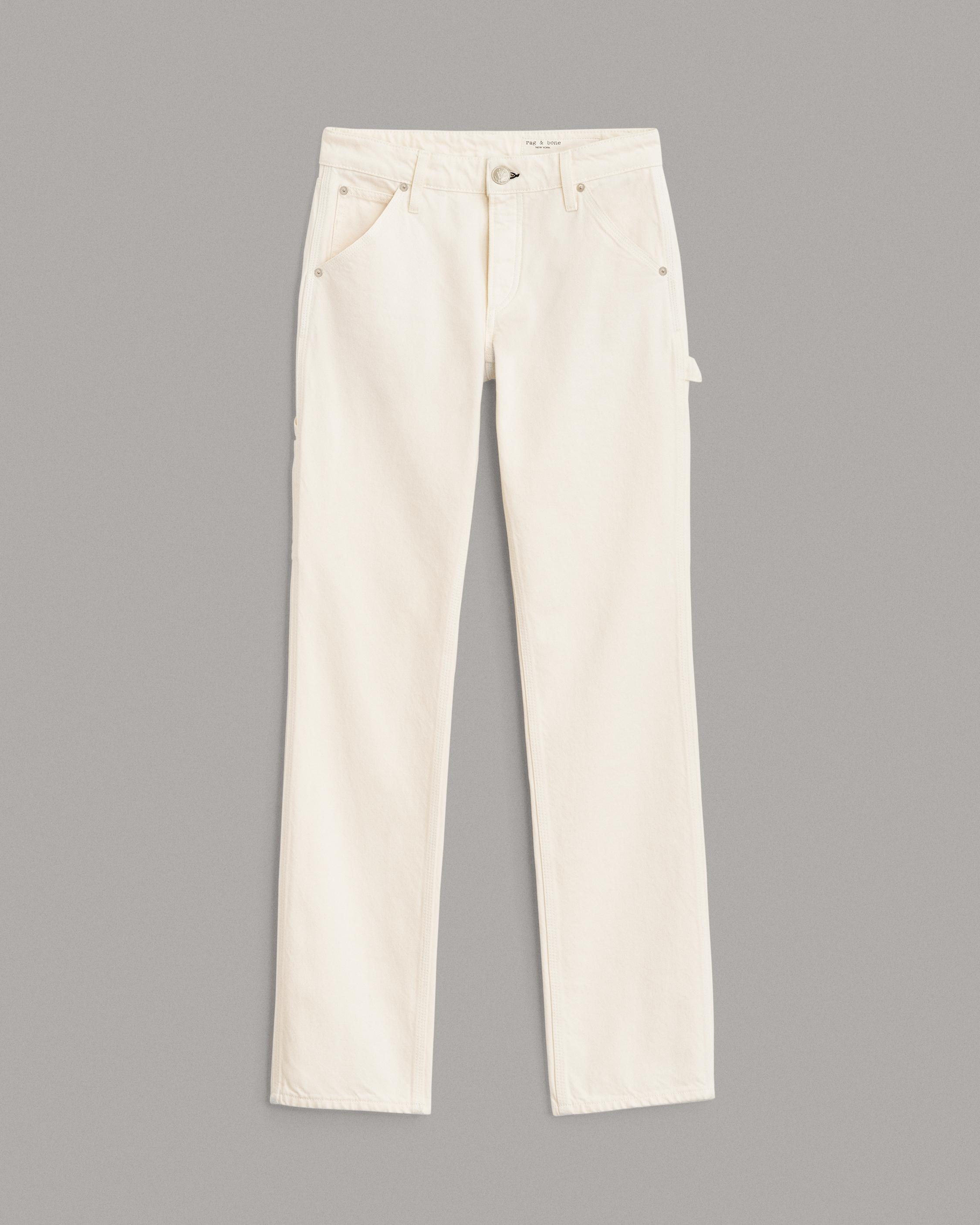 Piper Low-Rise Carpenter - Ecru
Slim Fit Light Natural Jean - 1