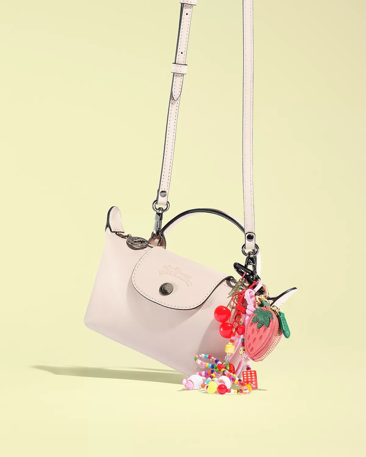 Le Pliage Xtra Leather Mini Crossbody Pouch - 4