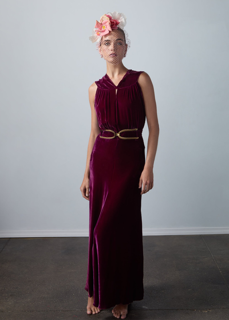 Jennifer Behr x New York Vintage Effie Voilette 4