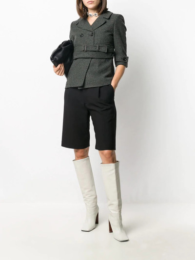 Marc Jacobs belted-waist jacket outlook