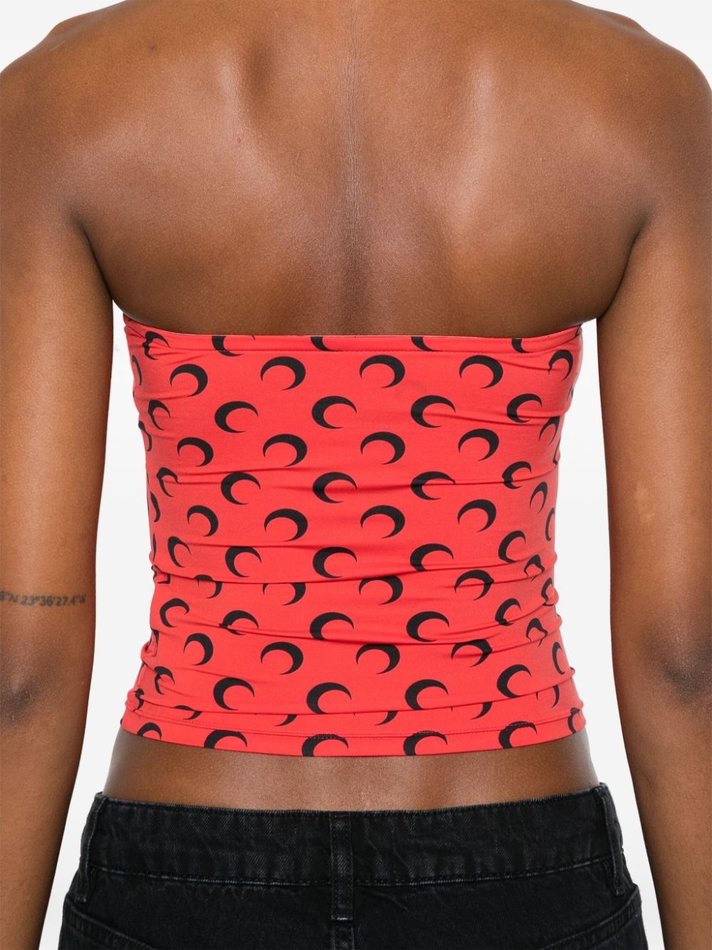 Moonogram-pattern top - 5