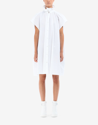 MM6 Maison Margiela Ruffle poplin shirt-dress outlook