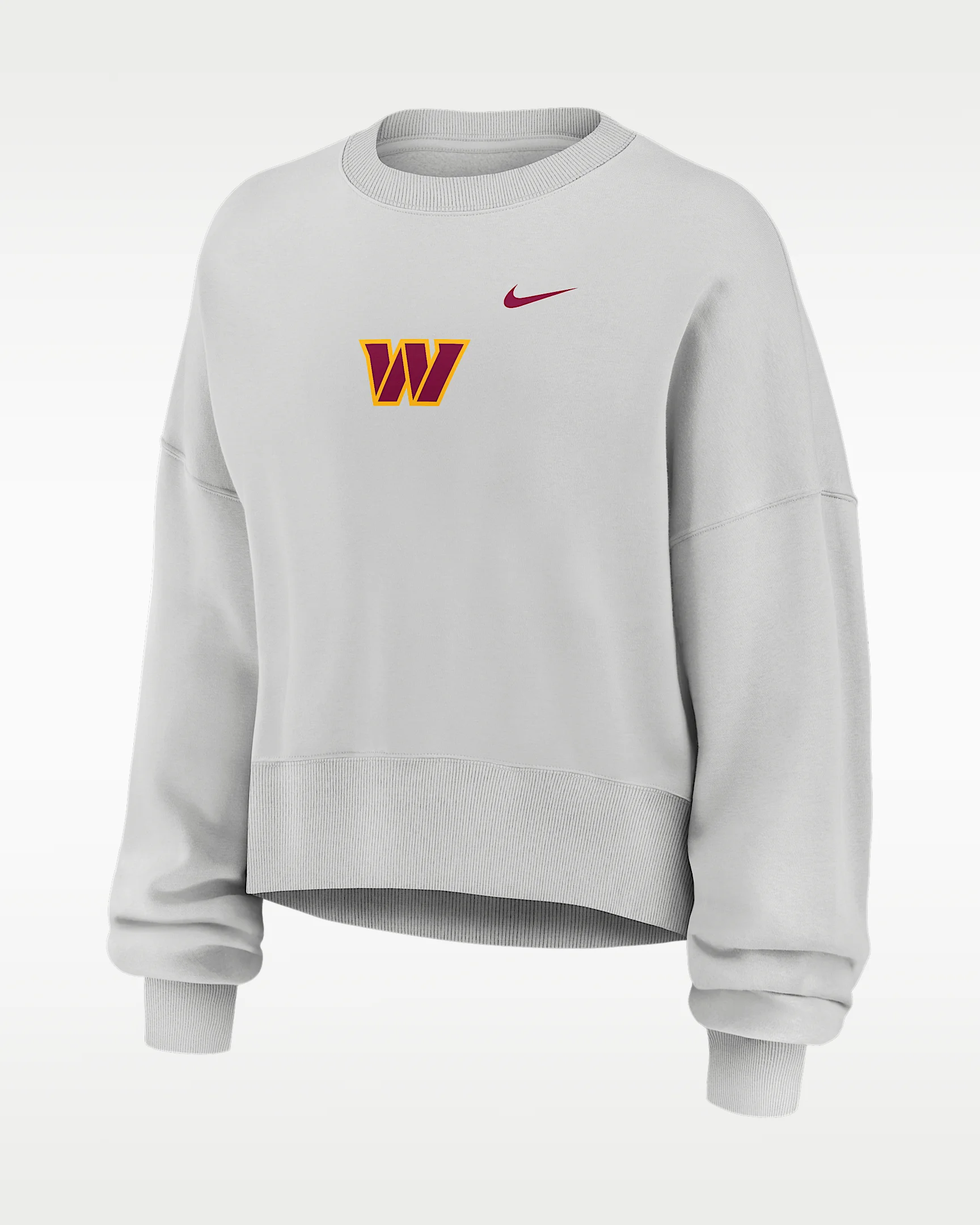 Washington Commanders Primetime Phoenix Women's Nike NFL Oversized Pullover Crew - 1