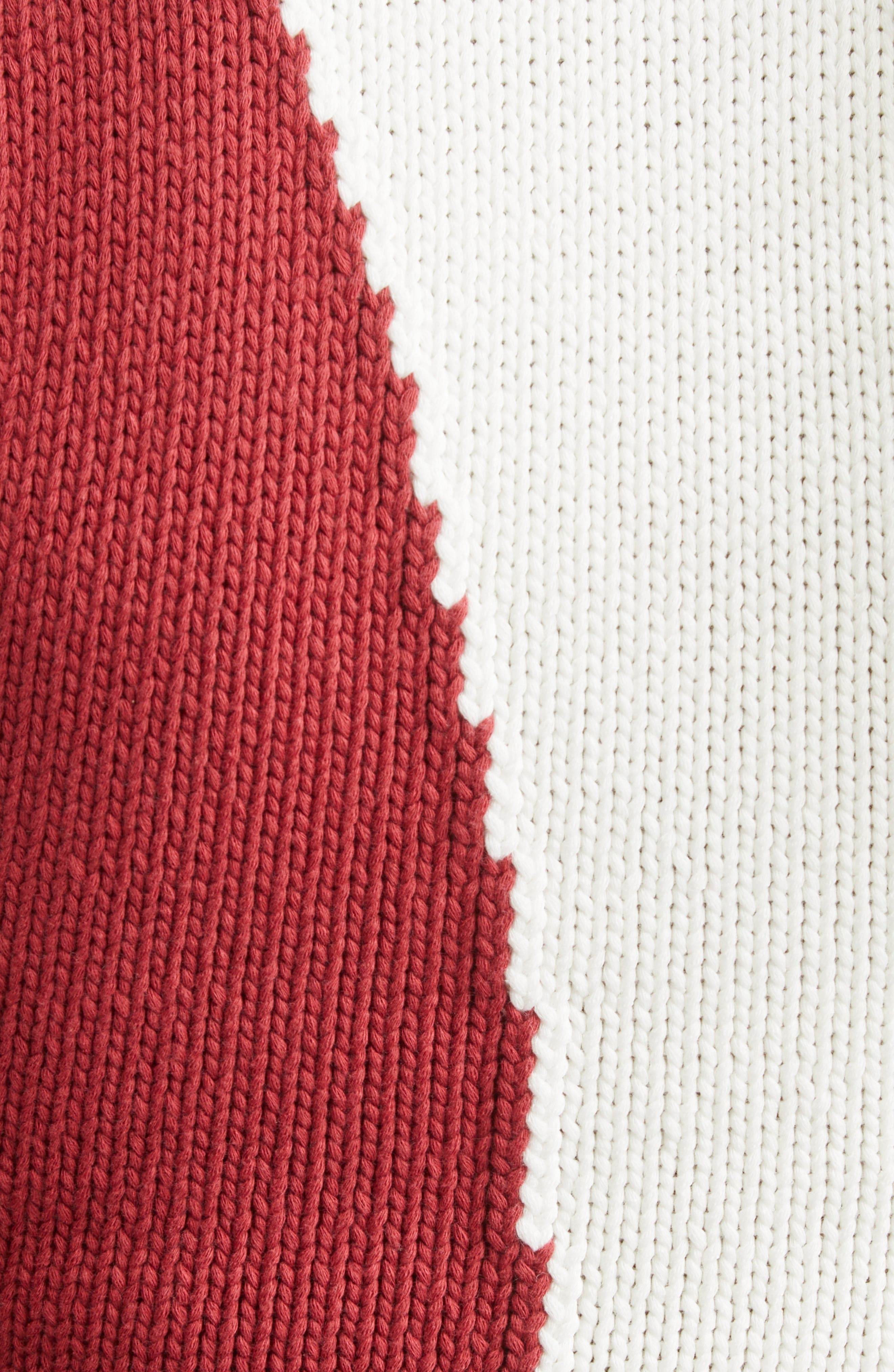 Diotima Roaring Knit Top in Paprika-White at Nordstrom - 7