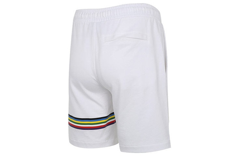 PUMA PUMA INTL Graphic Shorts 'White Black' 531308-02 outlook