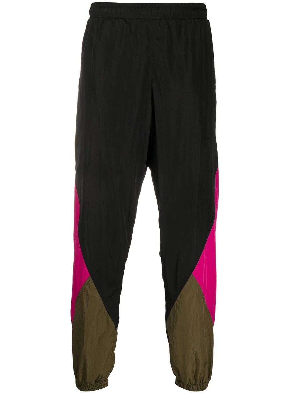 colour-block track pants - 1