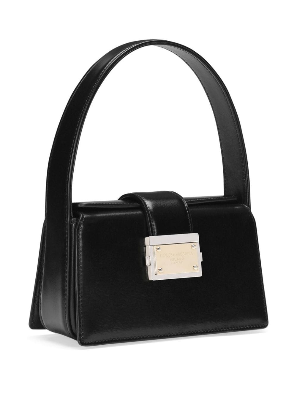 logo-appliquÃ© leather tote bag - 4