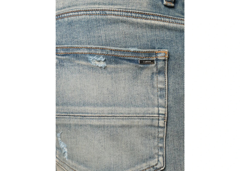 AMIRI AMIRI Bandana Print Skinny Jeans Clay Indigo outlook