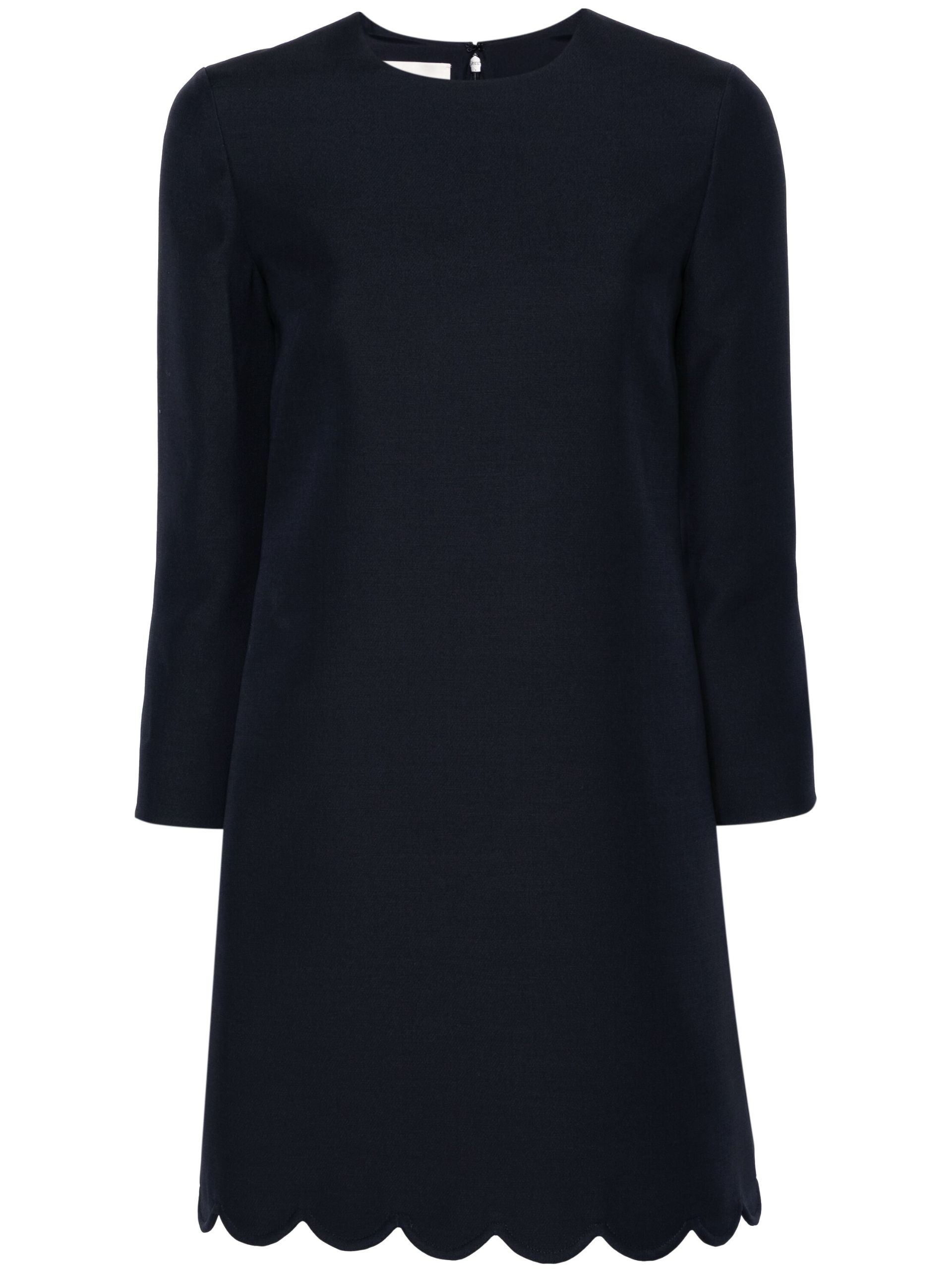 ワンピース VALENTINO GARAVANI Black Wool Blend Dress Valentino Garavani Black Wool Blend Dress | italist, ALWAYS