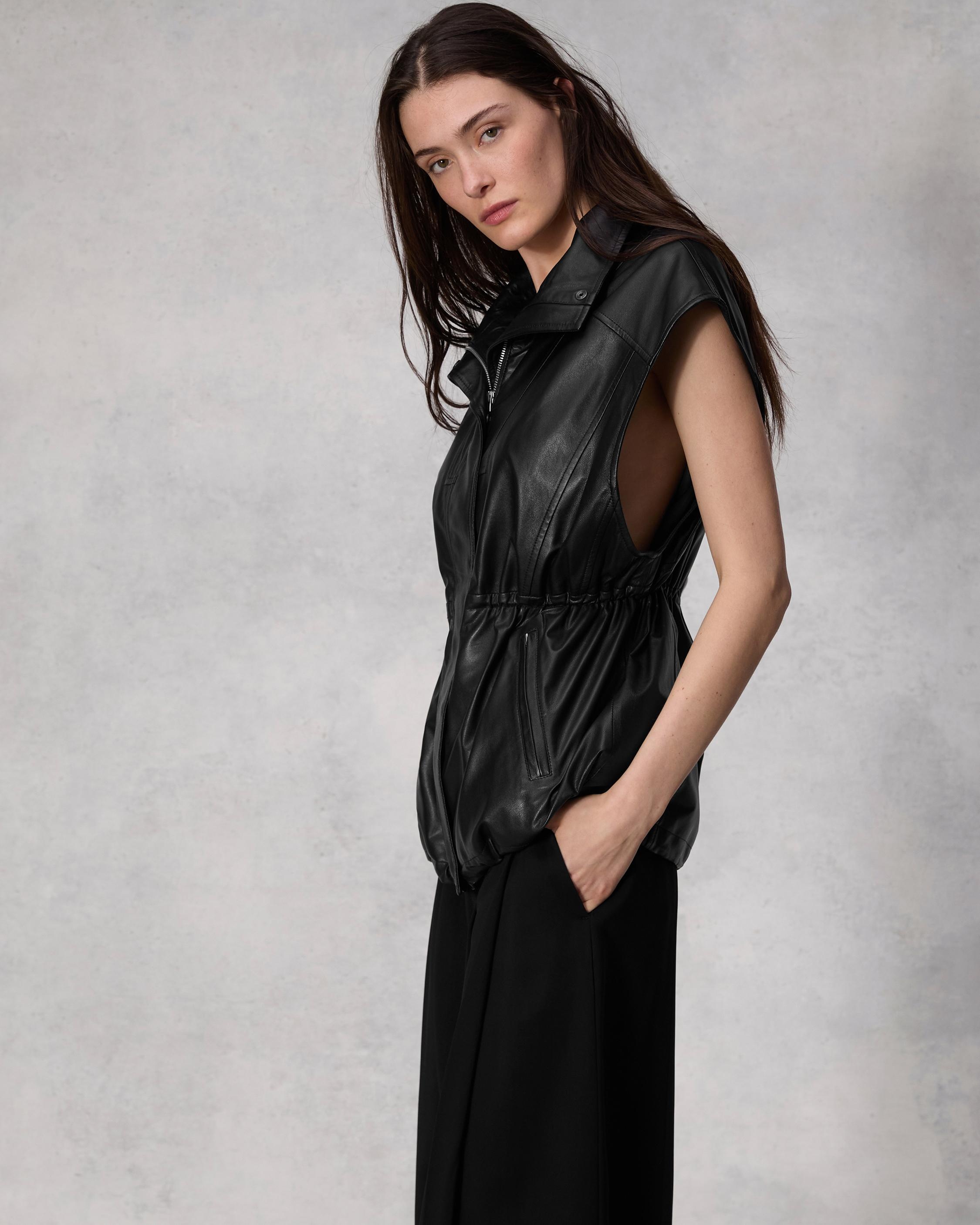 Monica Leather Vest
Relaxed Fit - 4