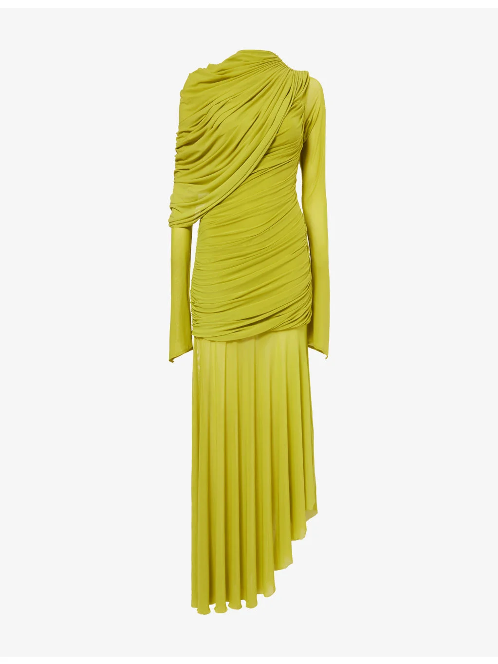 The Isla Draped Stretch-Woven Maxi Dress - 1