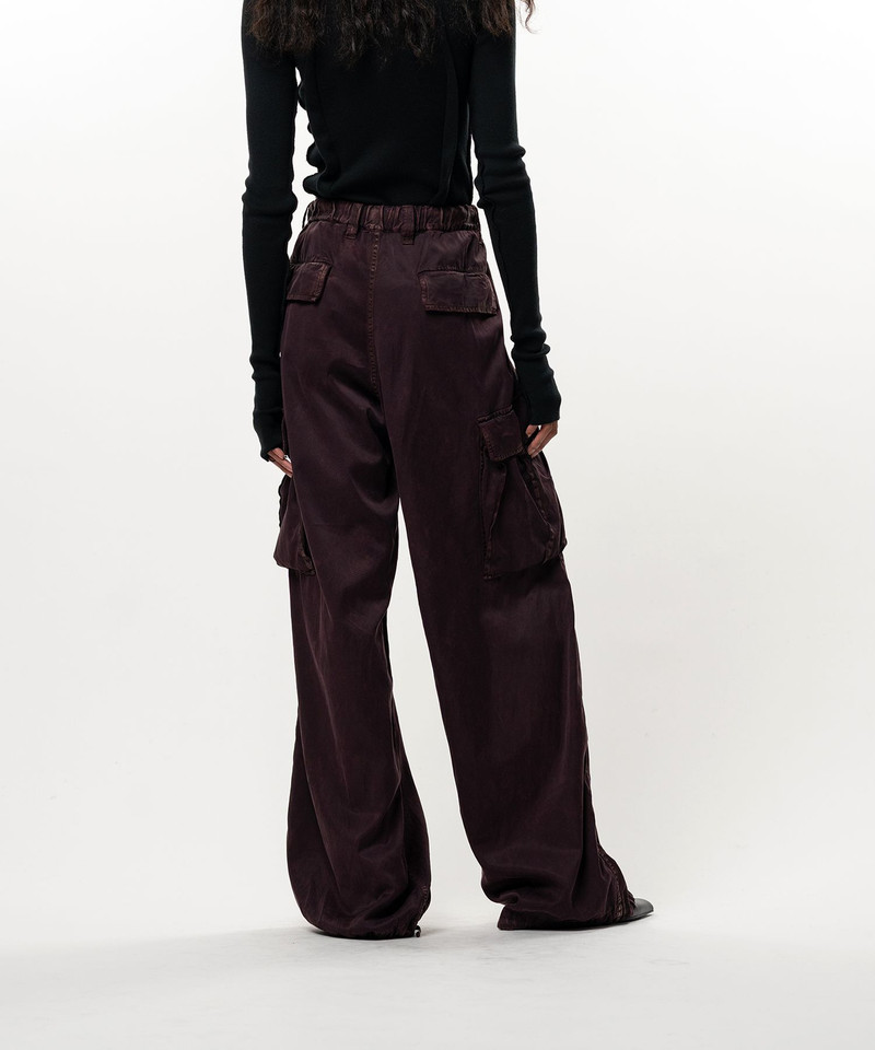 Satin Cargo Pants 10