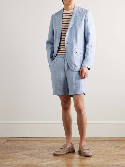 Oliver Spencer Wyndhams Unstructured Linen Suit Jacket outlook