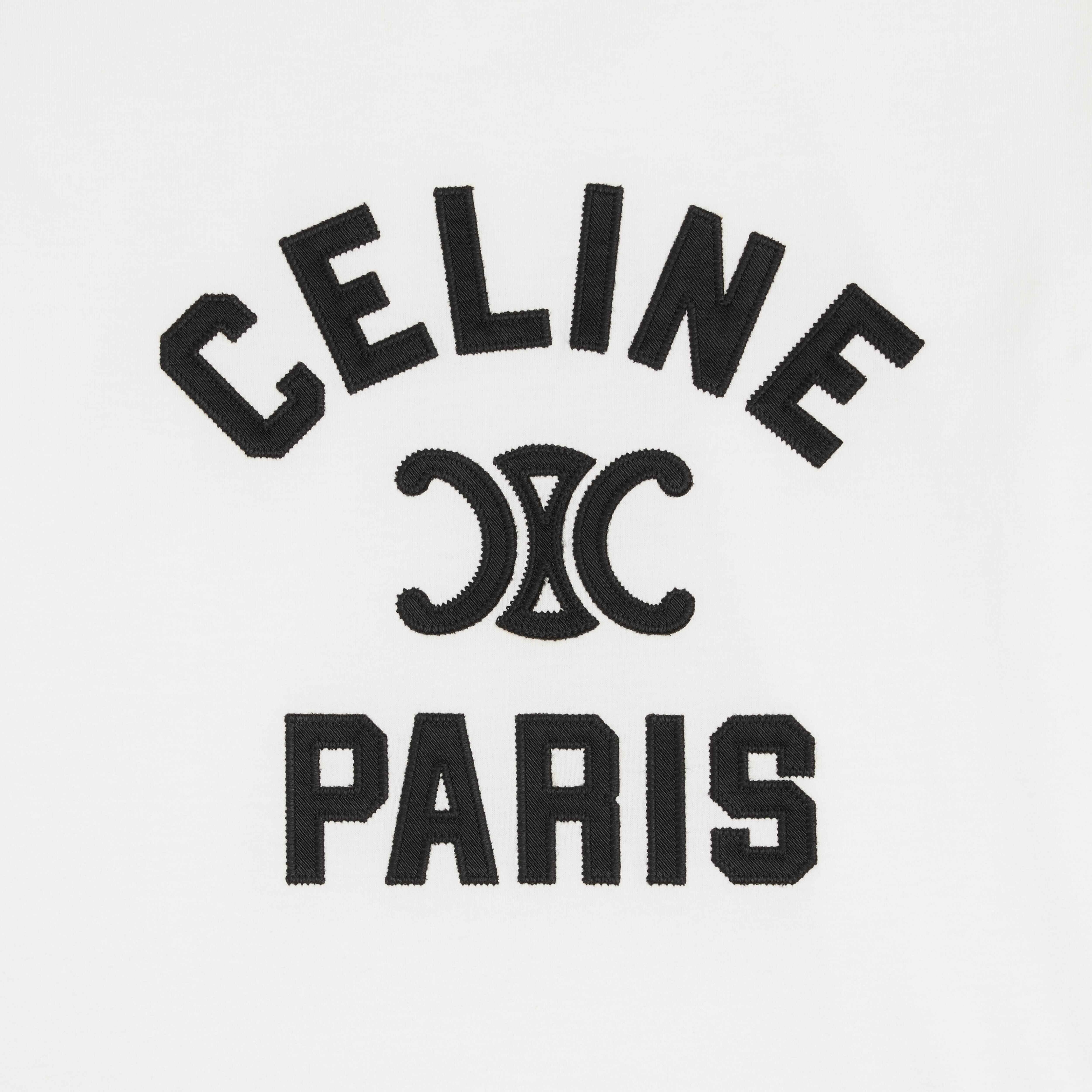 Celine Paris t-shirt in cotton jersey - 3