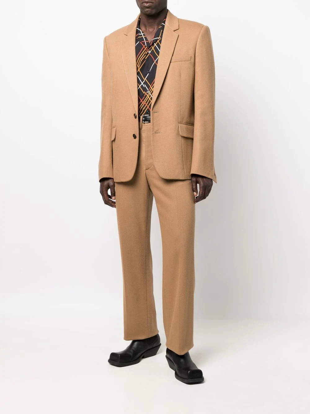 straight-leg chino trousers - 2