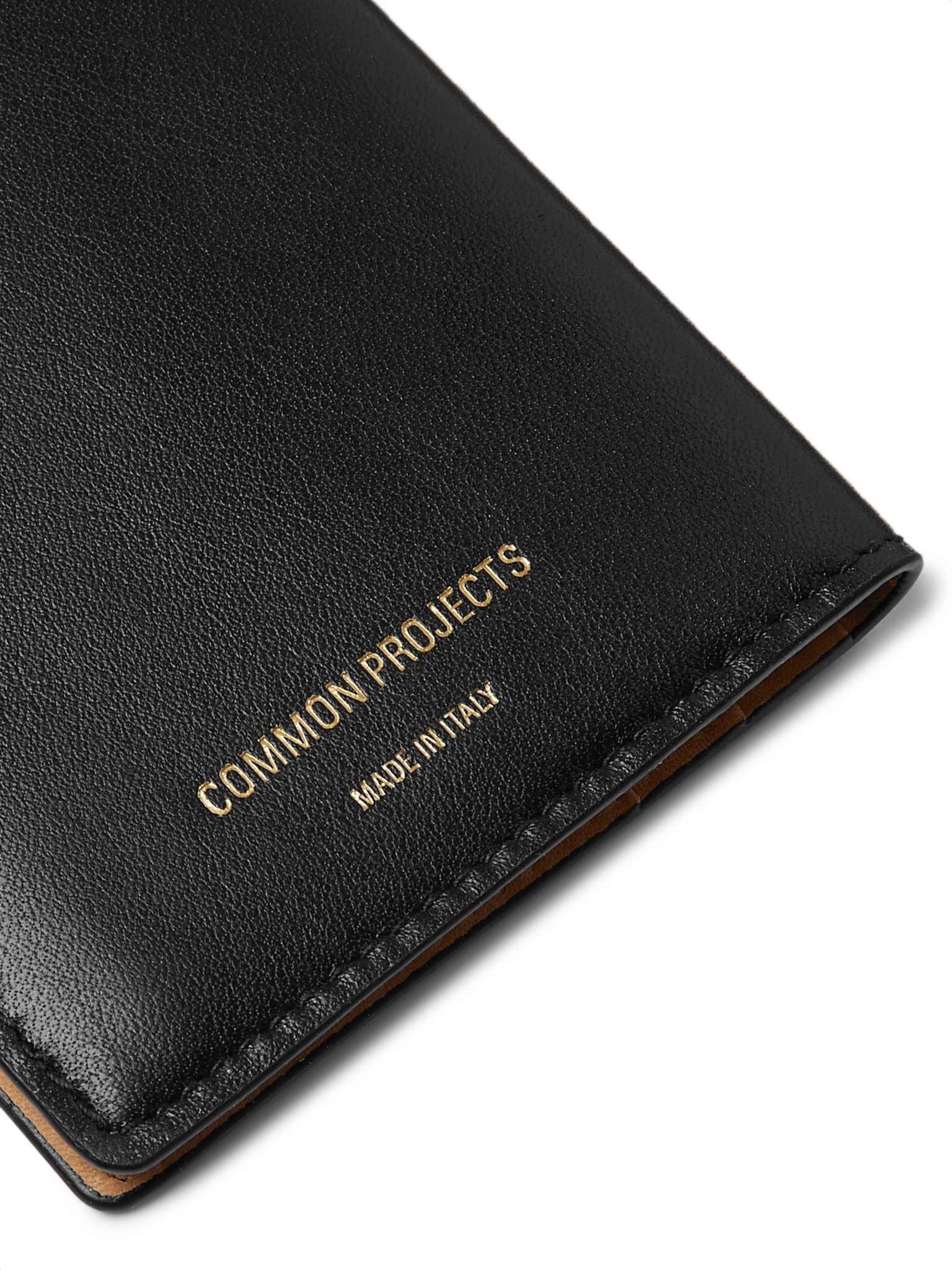 Logo-Print Leather Bifold Wallet - 4