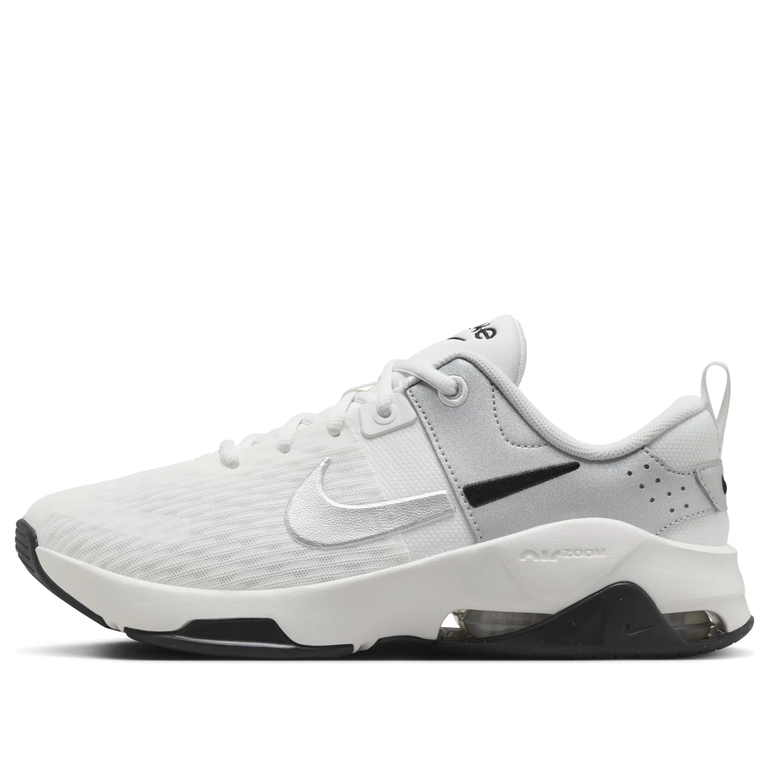 (WMNS) Nike Bella 6 Premium 'Summit White Black Sail Metallic Silver' FZ1714-100 - 1