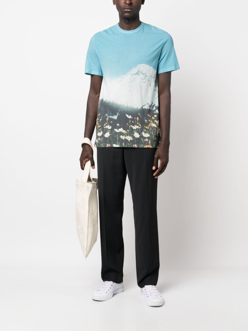 graphic-print cotton T-shirt - 2