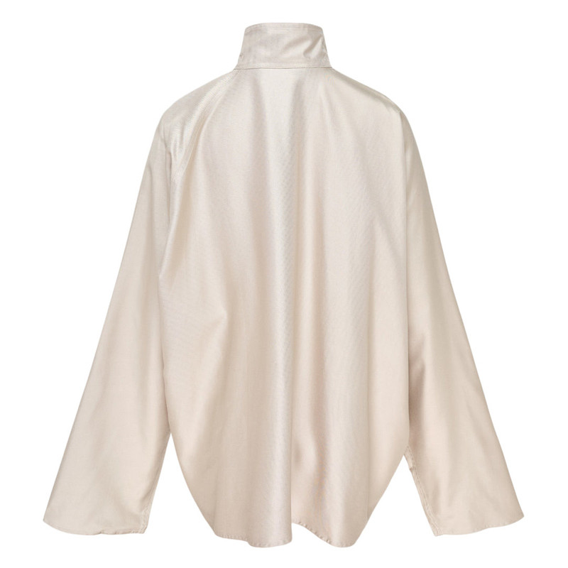 SOFIE D'HOORE Stand Collar Half-Zip Blouse outlook