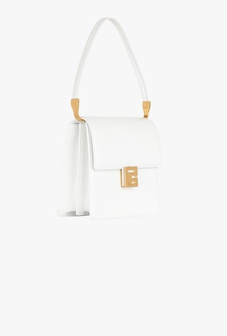 Smooth white leather Ely bag - 6