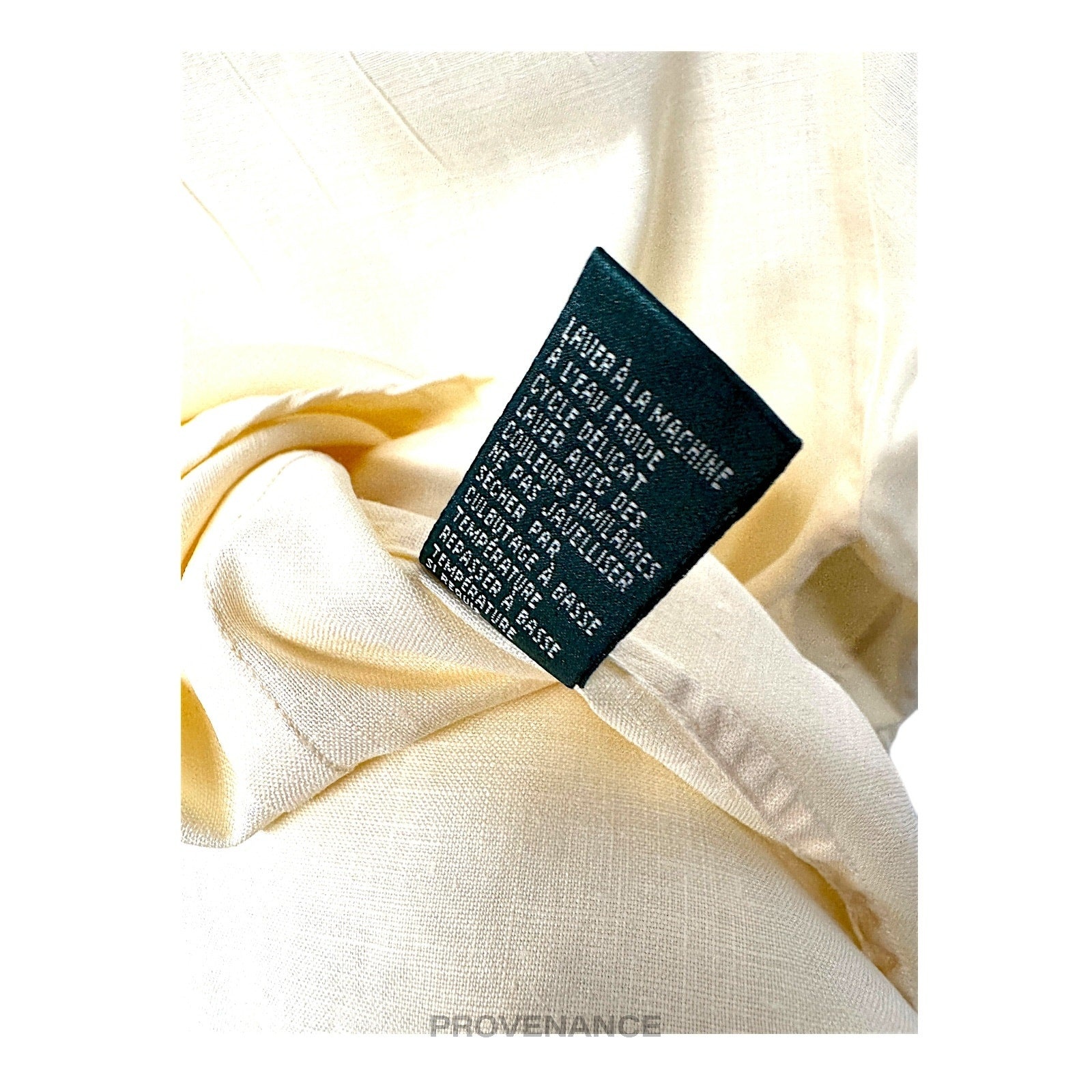 Lauren by Ralph Lauren - Lauren Ralph Lauren Linen Shirt - Cream M - 7