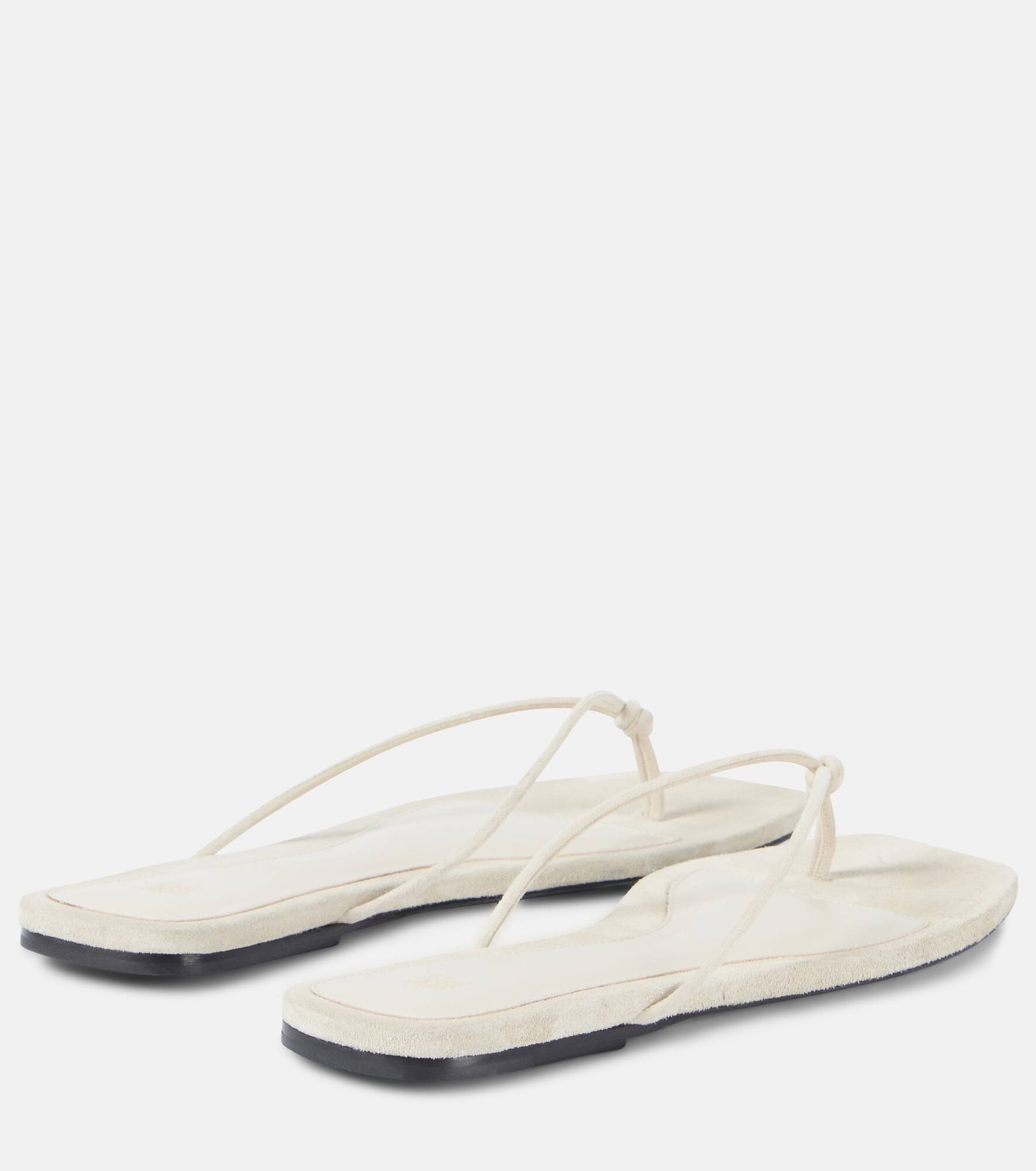 The Knot suede thong sandals - 3