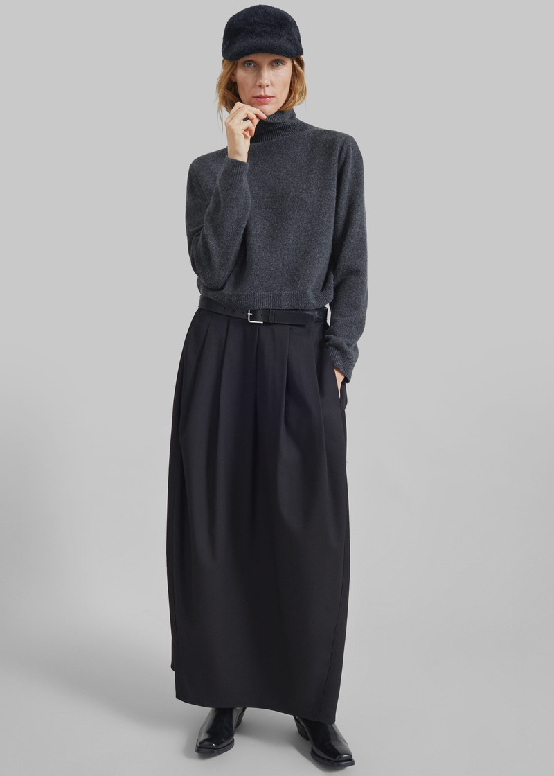 Claremont Cocoon Skirt - Black 6