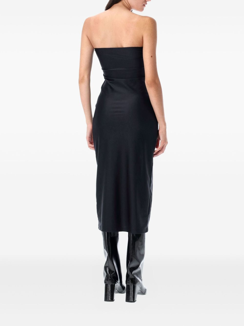 buckle-detail midi dress - 2