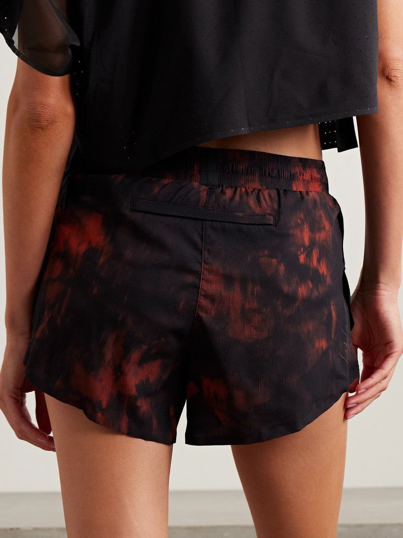 + Y-3 Printed Crinkled-shell Shorts 3