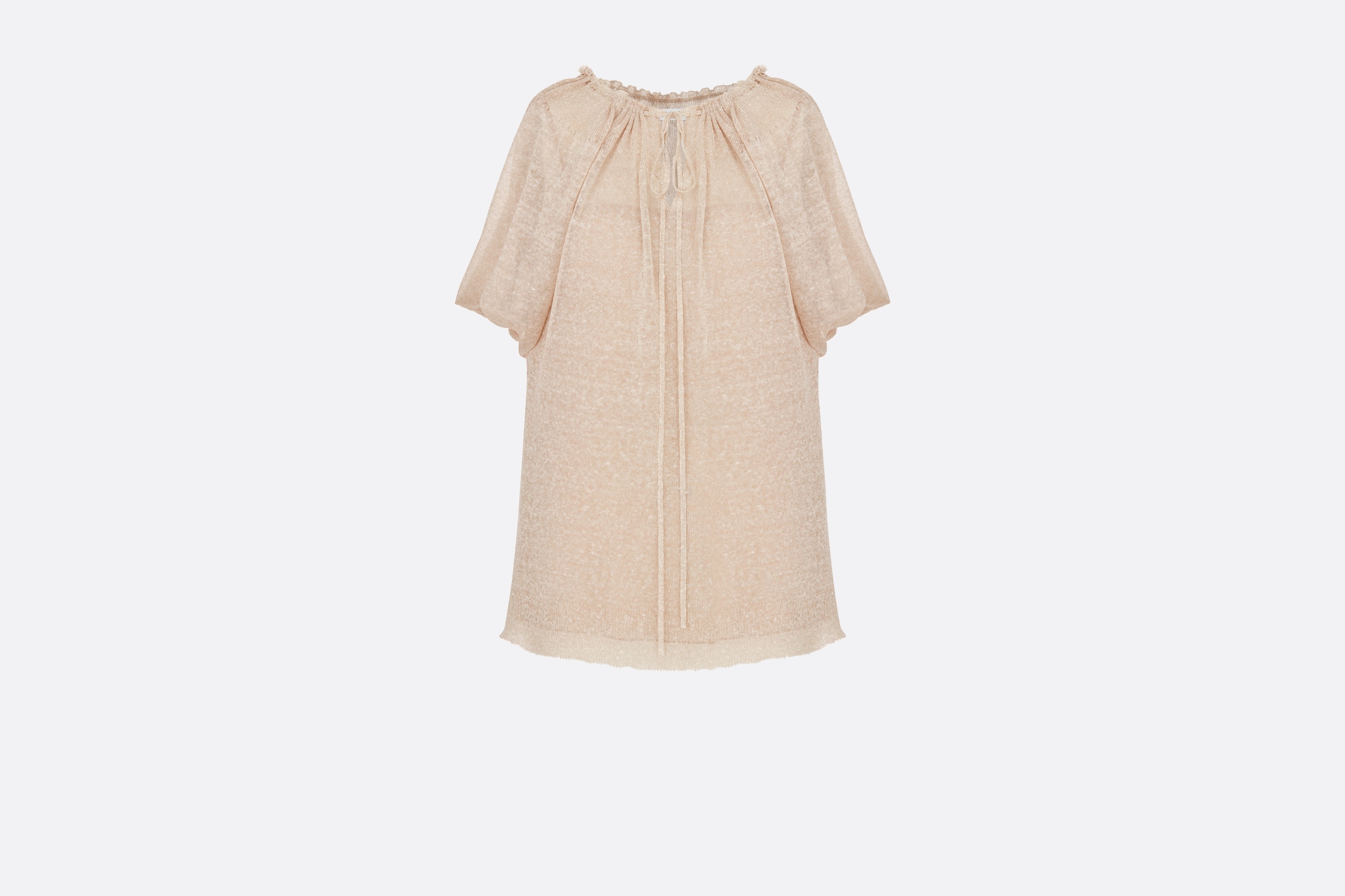 Short-Sleeved Sweater - 1
