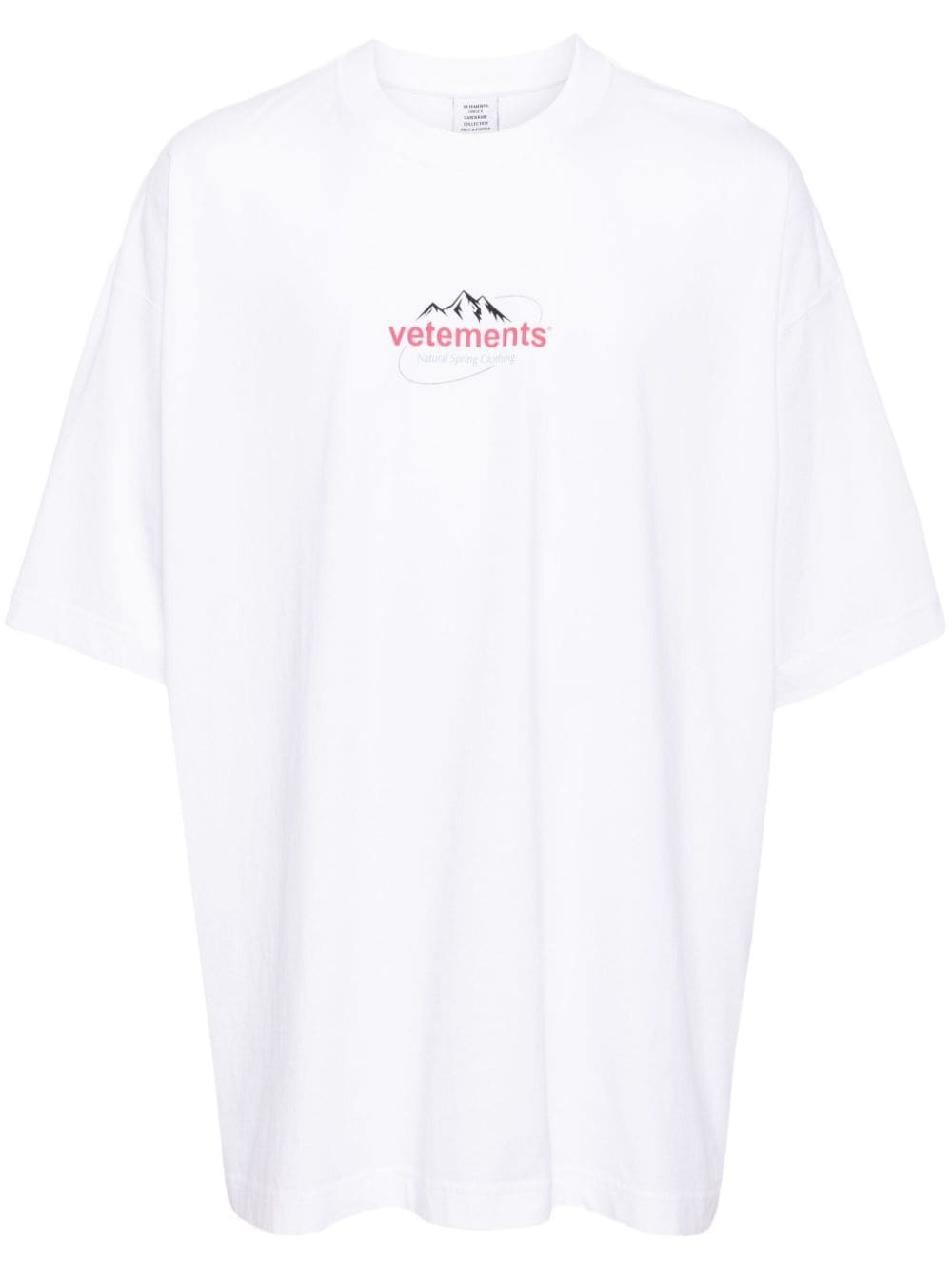 logo-print cotton T-shirt