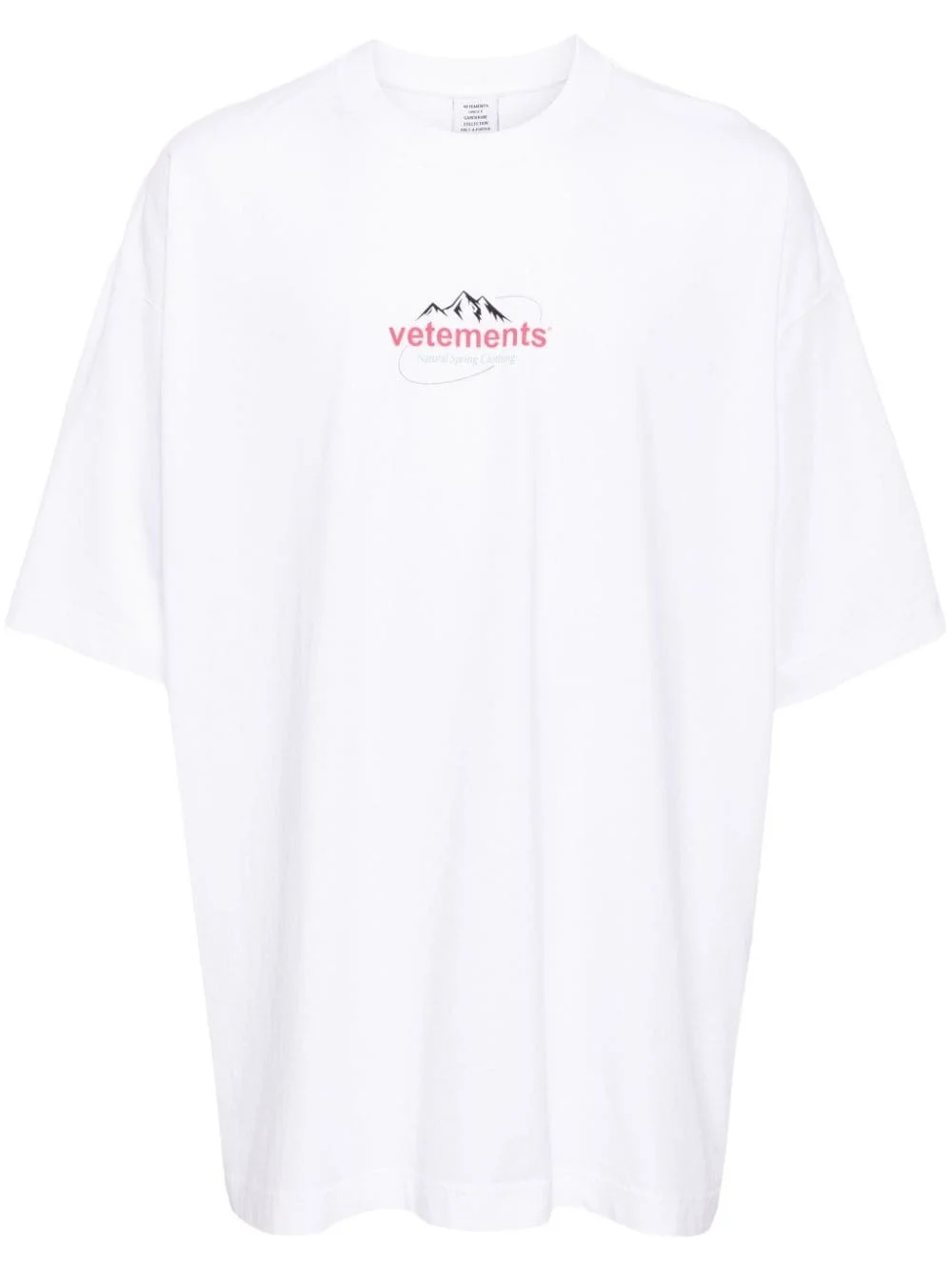 logo-print cotton T-shirt - 1