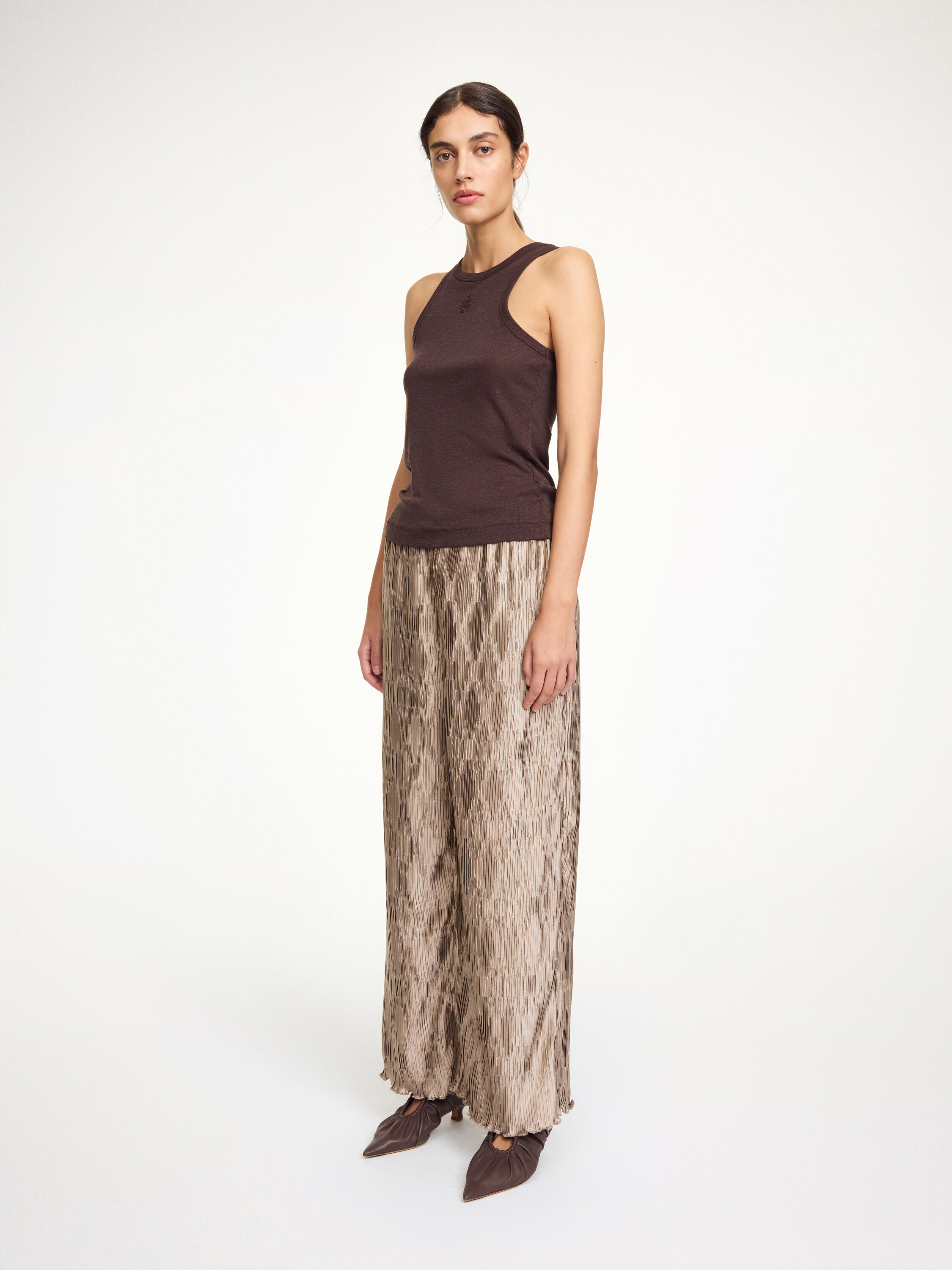Letita wide-leg trousers - 1