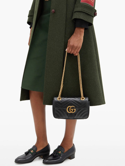 GUCCI GG Marmont mini quilted-leather cross-body bag outlook