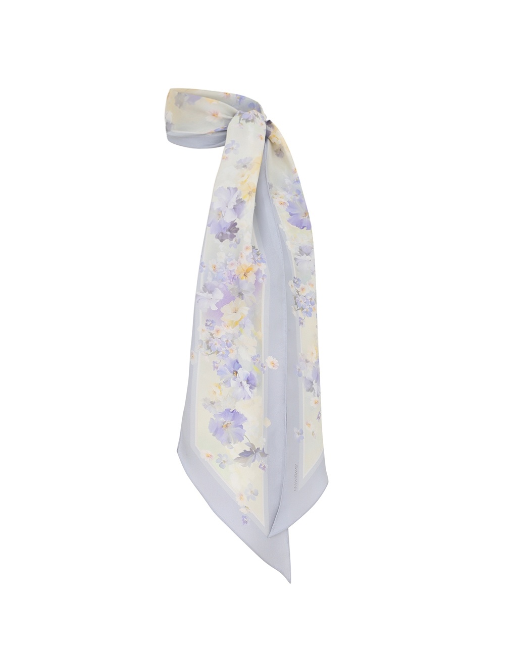 PRINTED SILK NECKSCARF - 1