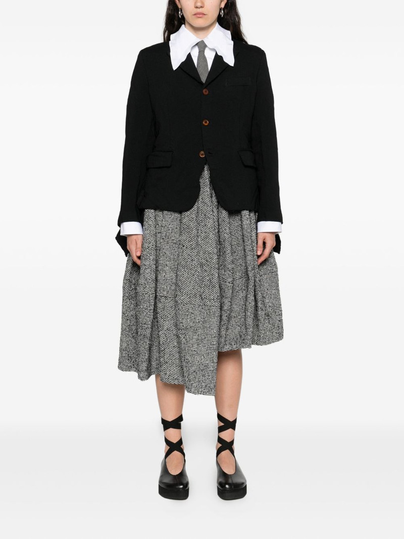 Comme Des Garçons single-breasted blazer outlook