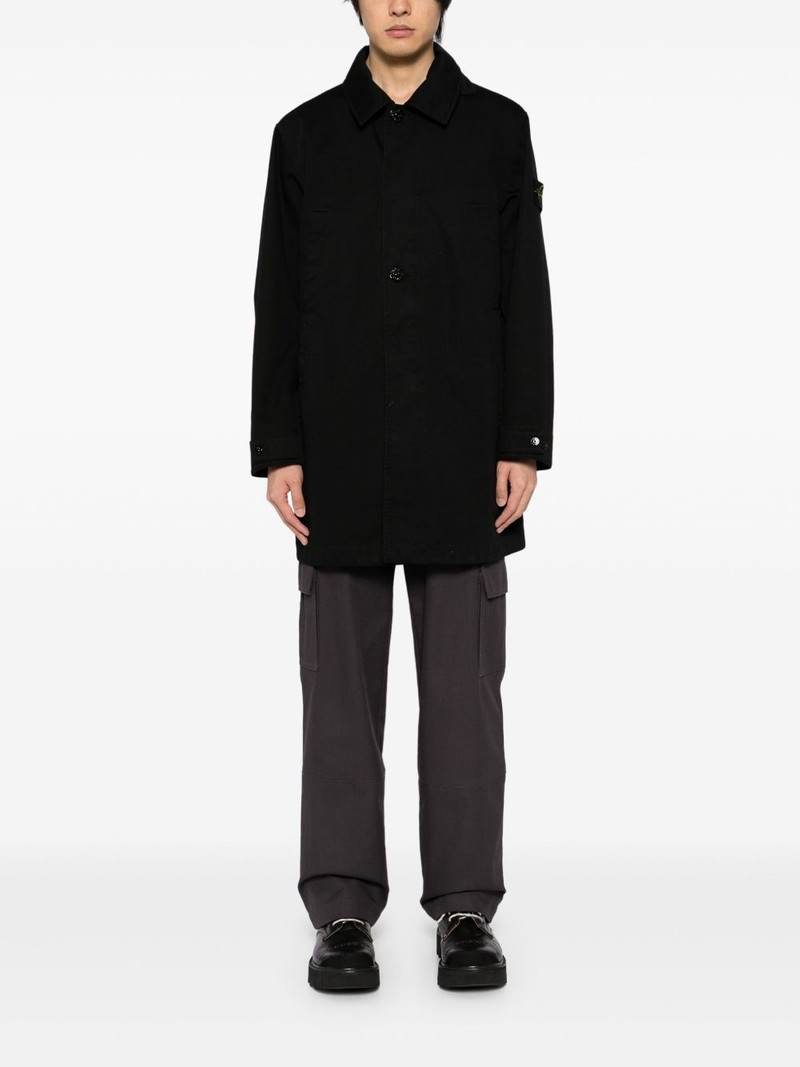 Stone Island cotton trench coat outlook