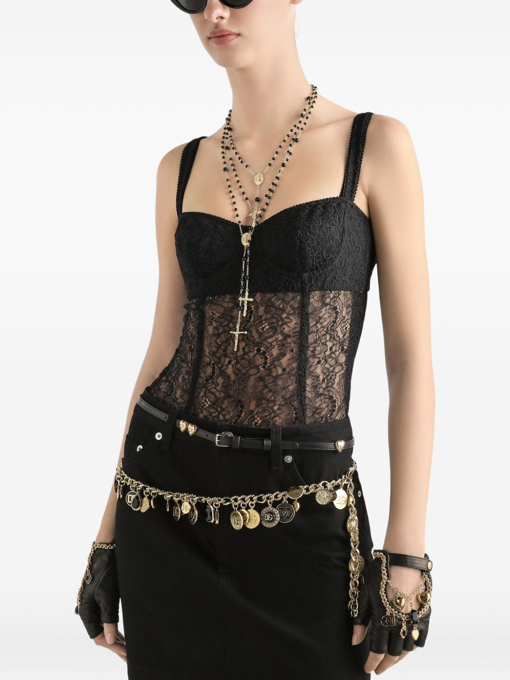 lace corset top - 4