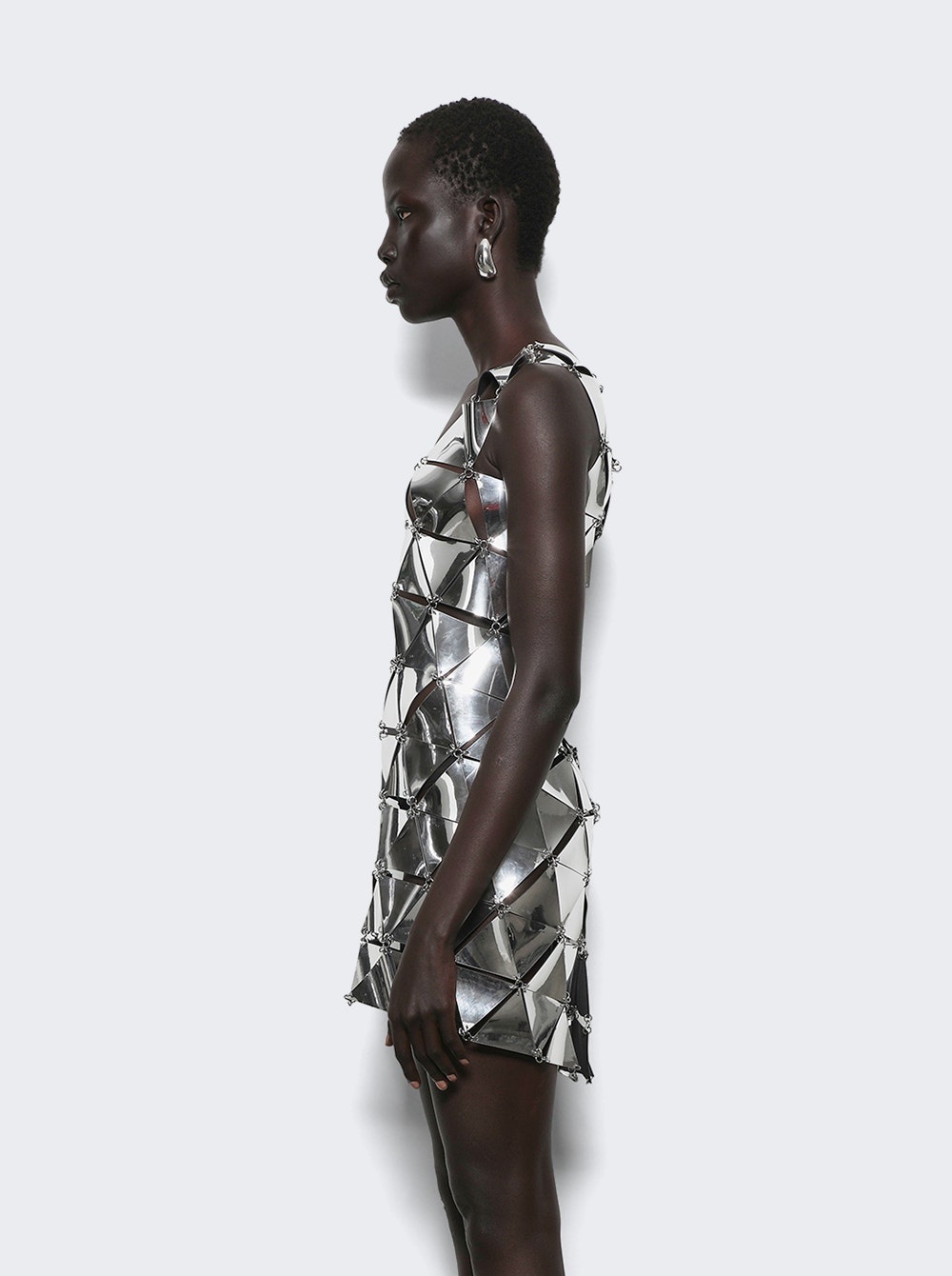 Short Dress In Assembly Miroir - 3