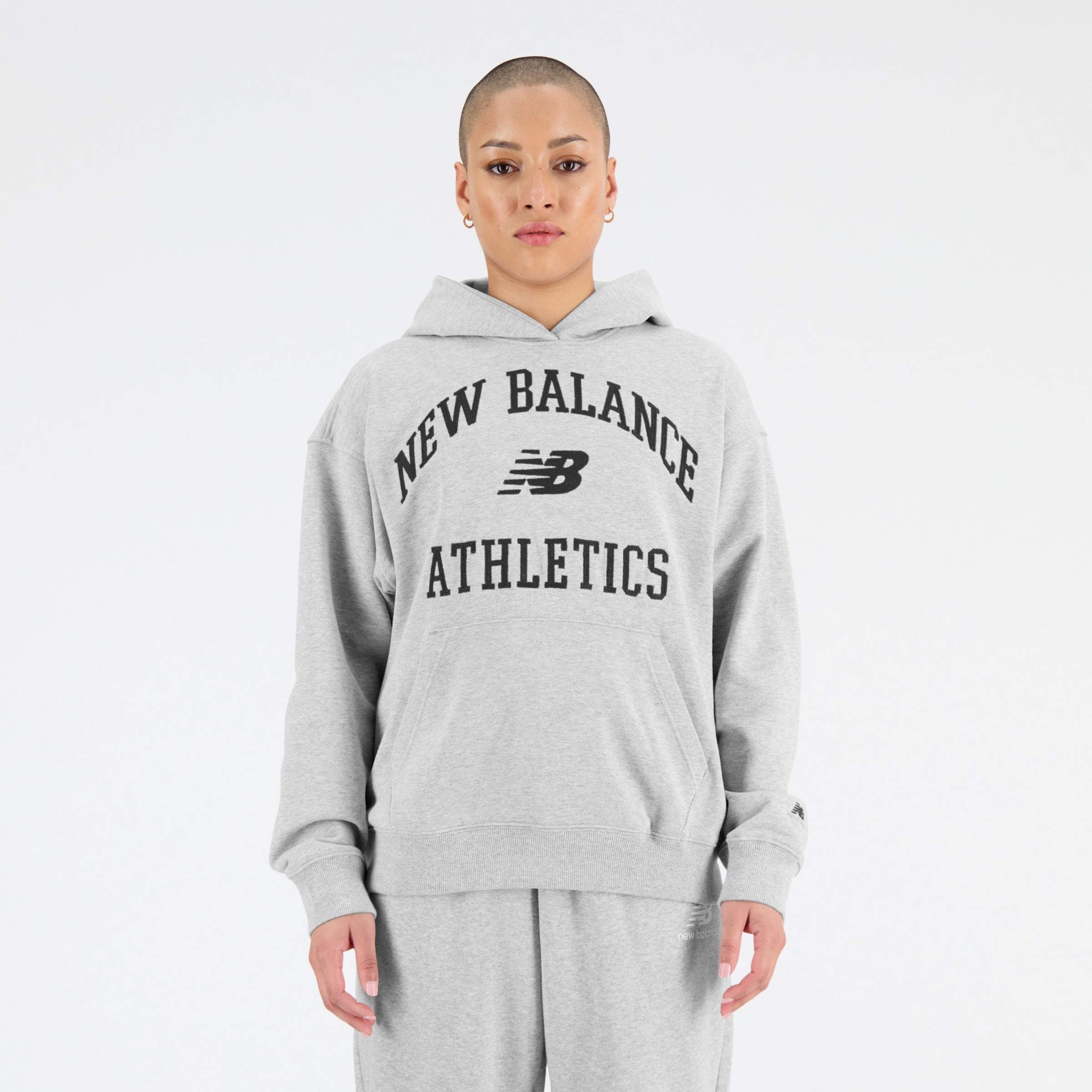 Athletics Varsity Oversized Fleece Hoodie - 2