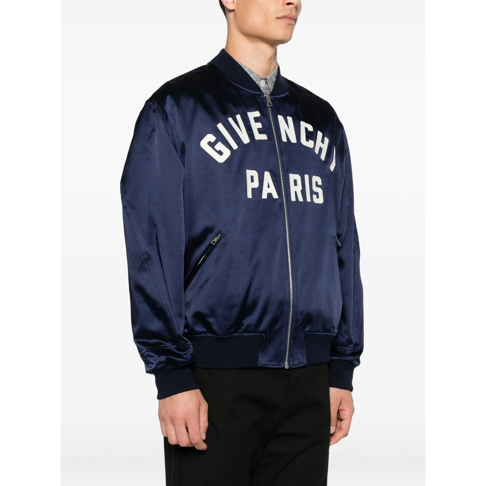 Givenchy Blue Jackets - Bomber Jackets Men - 3