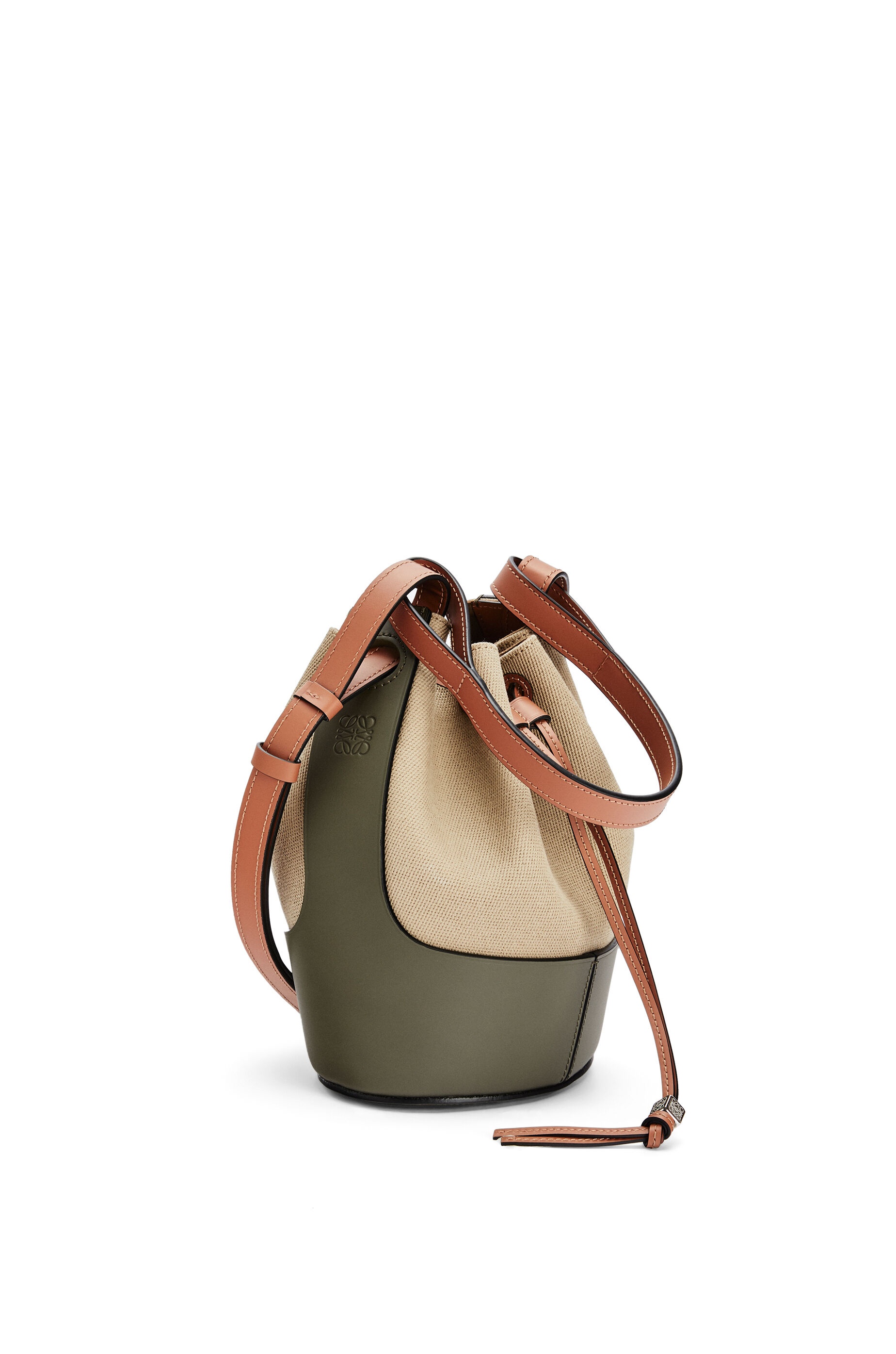 Small Balloon bag in canvas and calfskin - 2