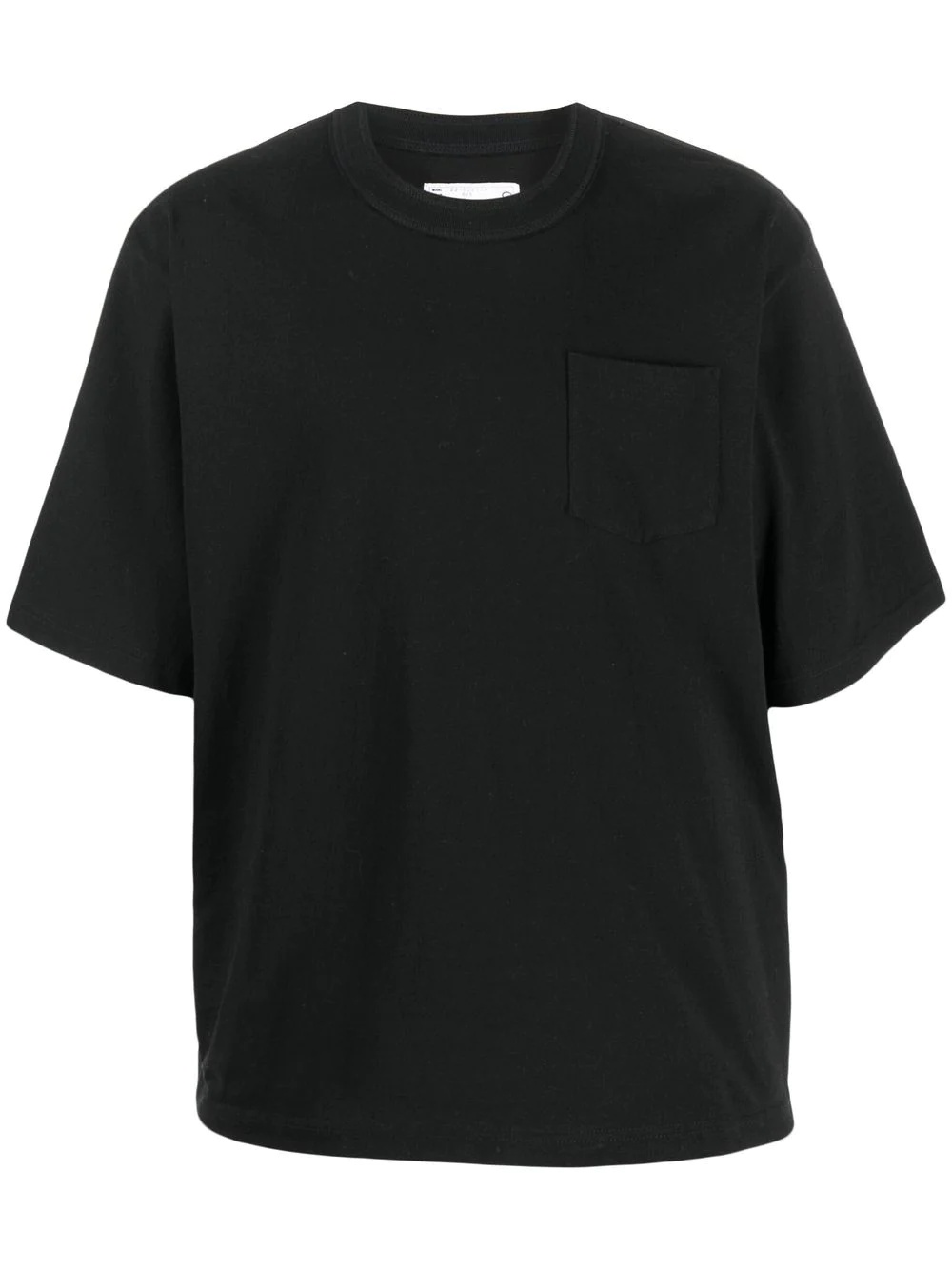 crew neck short-sleeved T-shirt - 1