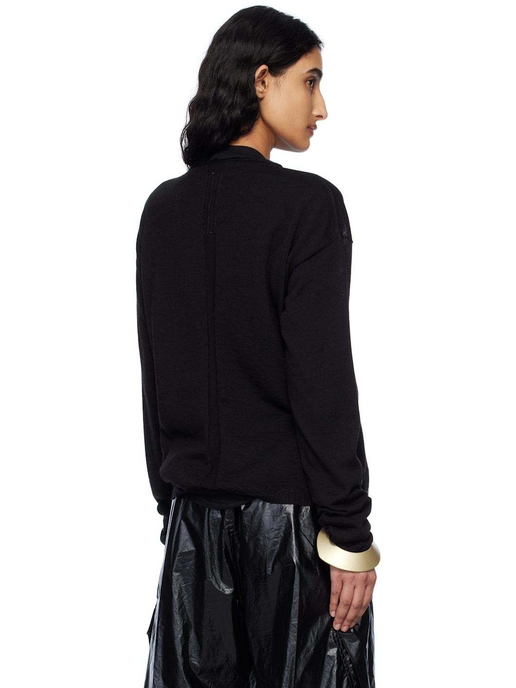 Black Hollywood Pull Sweater - 3