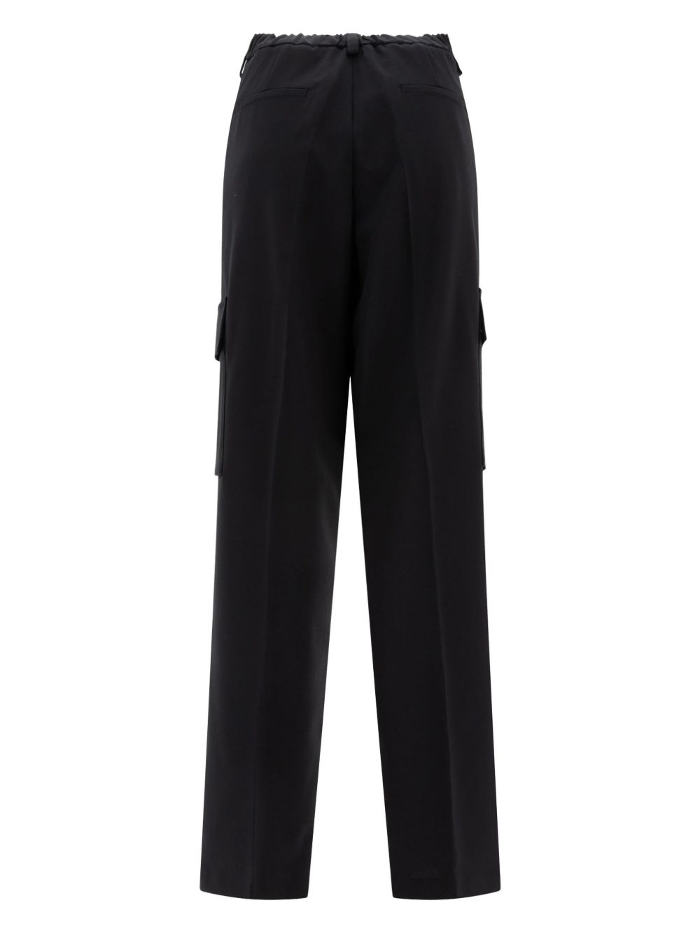pleat-detail cargo trousers - 2