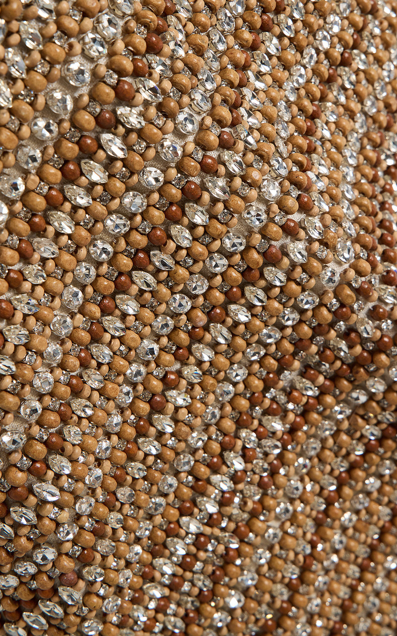 Embellished Mini Dress neutral 4