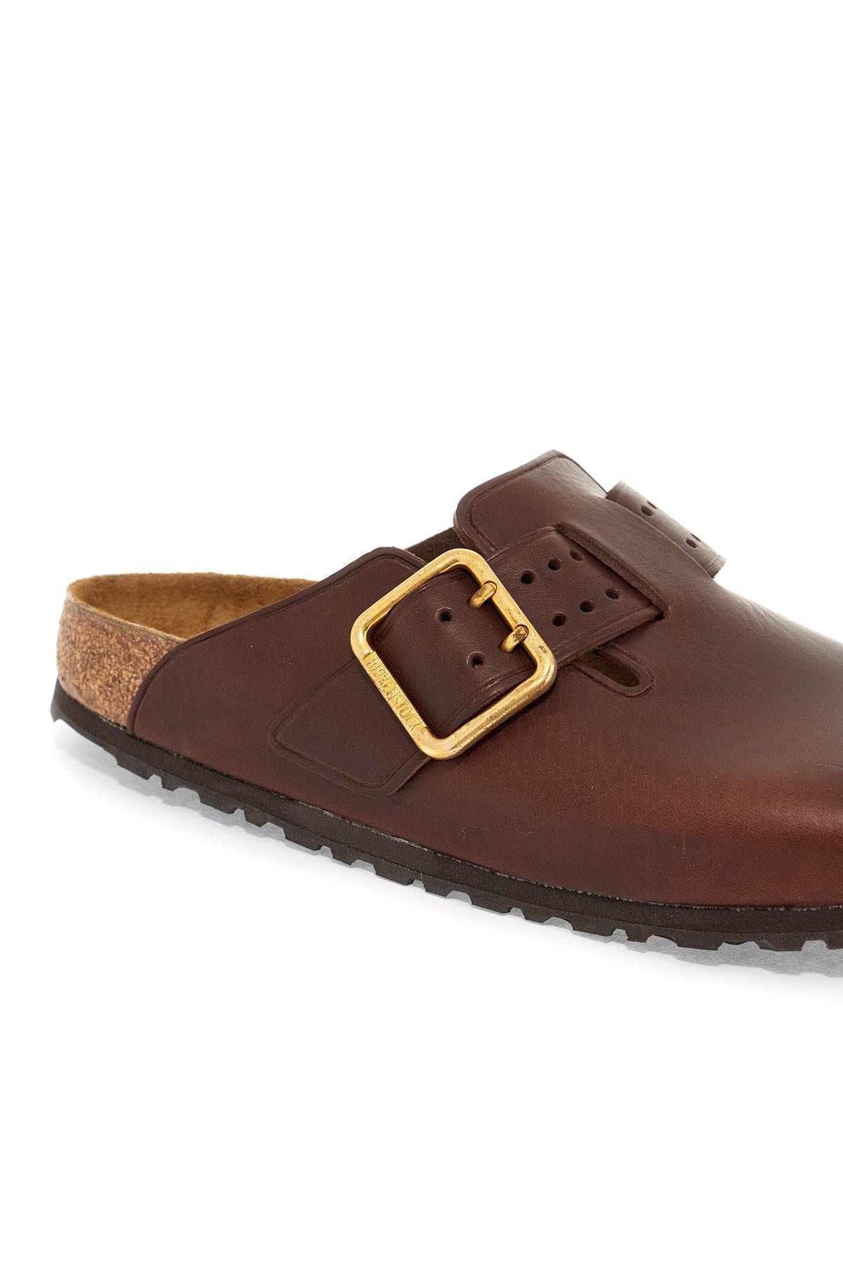 BOSTON BOLD LEATHER CLOG WITH SAB - 4